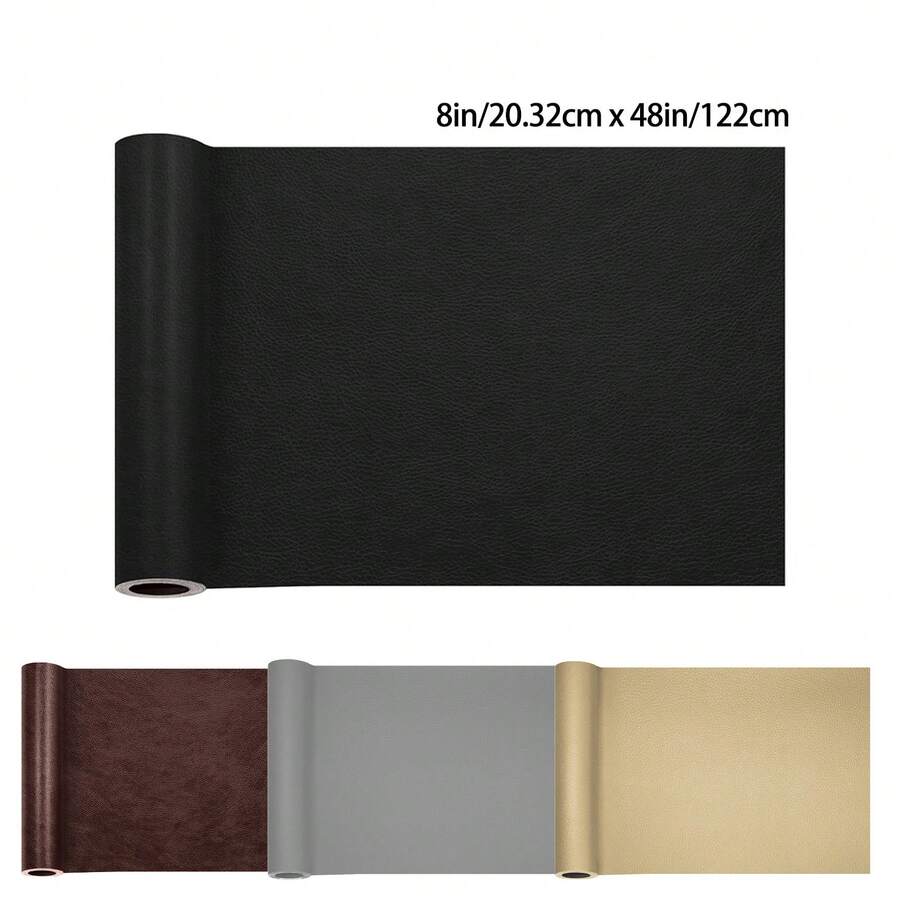 8 parches de reparación de 48 pulgadas, cinta de reparación multicolor, kit de reparación de vinilo, parches de reparación de sofá, adecuado para sofás, muebles, asientos de automóvil