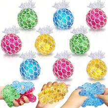 1/2/6/12/36 PIEZAS Pelotas antiestrés Fidget, juguetes antiestrés Squeeze Balls para niños y niñas, premios escolares, regalos de fiestas, juguetes Squish Fidget, regalos de fiesta de cumpleaños, relleno de bolsas de regalo, relleno de piñatas, relleno de bolsas de regalos, estilo y color aleatorios