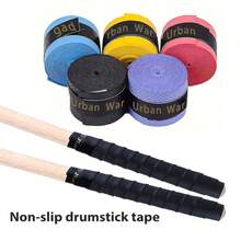 5 Rolls Drum Stick Tape Drumstick Wrap Drumstick Tape Anti Slip For Drumming Accessories - Multicolor - View 1