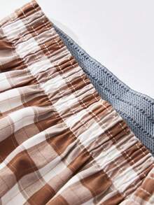 3 Pcs/Pack Men's Breathable Elastic Waist Printed Boxer Shorts, Loose Casual Underwear - Multicolor - View 7