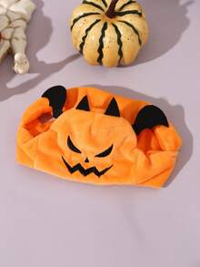 1 pezzo Cappellino a forma di zucca alla moda e divertente per animali domestici, accessorio per decorazione di Ognissanti per cani di piccola taglia