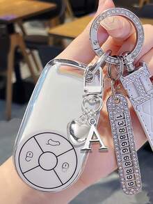 Mặt dây chuyền hình trái tim cá nhân hóa, có thể khắc chữ cái đầu, móc khóa hình trái tim, phụ kiện trang trí túi xách tùy chỉnh, quà tặng, móc khóa, phụ kiện điện thoại độc đáo, thiết kế tối giản, phù hợp với ví và điện thoại nữ, món quà hoàn hảo cho bạn bè, gia đình hoặc bạn gái, phụ kiện ngoài trời, phụ kiện dự tiệc, quà tặng, quà lưu niệm, phụ kiện trang trí túi xách nữ, phụ kiện trang trí xe hơi, quà tặng cho phụ nữ và bé gái - Nhiều màu - Xem 8