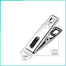 Stainless Steel Clothespins, Spring Loaded Anti-Wind Clothes Clips, Drying Clips For Clothes, Blankets, Socks