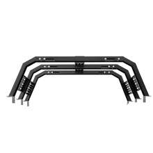 Overland Truck Bed Rack, 49.2-67.9 In Width, Adjustable Overland Bed Cargo Rack With Sidebar, 900 Lbs Static Capacity, Heavy Duty Steel, For Mid-Size Trucks, Compatible With Tacoma/Gladiator JT - 49.2-67.9 Inches - View 8