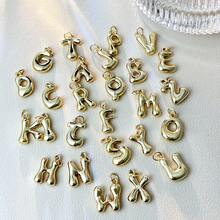 1 Piece Of Gold Gloss 26 Initials A-Z, DIY Pendant Keychain And Bag Accessory, Suitable For Ladies And Girls As A Fashionable Accessory, Gift For School, Graduation Season And Holidays