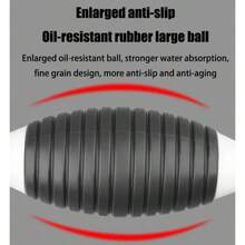 1pc Portable PVC Soft Tube Manual Fuel Transfer Pump, Suitable For Car, Motorcycle, Fish Tank, Oil, Gasoline, Liquid Transfer, Easy To Use, No Electricity Required, Fuel Transfer Tool, Fashionable Metal Finish, Manual Water Pump