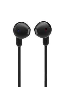 Tune 215BT 蓝牙无线入耳式耳机，配备 3 键麦克风/线控、扁平线缆和强劲的 JBL 纯低音音效 - 黑色 - 查看 3