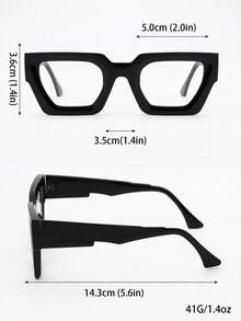 1 para okularów unisex w stylu retro, odpowiednich do dekoracji na zewnątrz, wypoczynku, fotografii ulicznej - Wielokolorowe - Zobacz 5