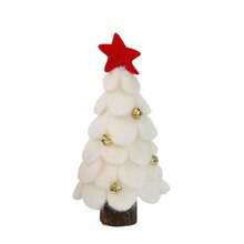 Árbol de Navidad artificial de escritorio mini, perfecto para decoración navideña, hogar, cocina, mesa de comedor - Multicolor - Ver 14