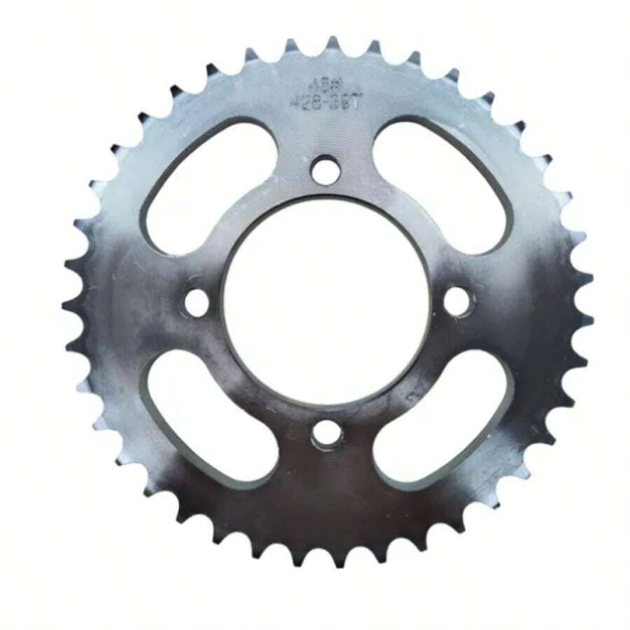 Baseno Engrane sprocket trasero 39T 428 125z repuesto para motocicleta, engranaje trasero, compatible con Italika 125z, resistente y confiable - A - Ver 1