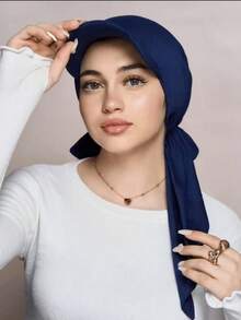 A New Multi-Color Casual And Fashionable Baseball Cap, A Curved Cap, And A Muslim Headscarf Cap - A - View 2