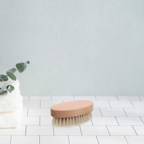 1 szt. Włosie szczotki do butów, okrągłe szczotki z końskiego włosia, czyszczenie, usuwanie kurzu, szczotki polerujące, szczotki do ubrań, domowe gadżety szczotkowe