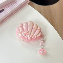 Tương thích với dòng Apple Air, Series và Series, ốp bảo vệ mạ điện màu tím và hồng cho tai nghe, phù hợp với Air 1/2/3/4/Pro/Pro 2, 5i/6i/SE2/SE3/Pro3/Pro4 và Galaxy Buds 3/Buds 3 Pro, được thiết kế dành cho nữ. - Nhiều màu - Xem 3