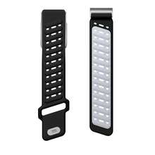 1 pièce Bracelets de sport pour 5.0 - Bracelets de remplacement en silicone ajustables et respirants compatibles avec la sangle 5.0 pour hommes/femmes, avec un cadre métallique en forme de U - Multicolore - Voir 15