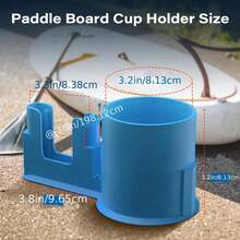 1 件/2 件耐用 PP 材质皮划艇杯架、桨板杯架、桨板配件、适用于户外手机、瓶子和饮料、非常适合水上运动和户外活动、冲浪板配件、海滩、坚固的抓地力、时尚的设计、小巧便携、优质塑料、皮划艇爱好者必备