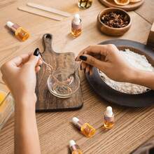 10pcs 1ml 2ml 3ml 5ml Clear Mini Glass Dropper Bottles Small With Glass Eye Dropper For Essential Oils Sample Traveling - Clear - View 4