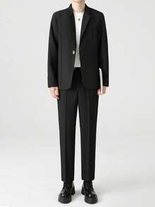 Men Suits - Black - View 3
