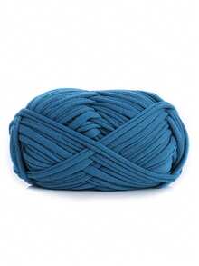 Premium Polyester Crochet & Knitting Yarn - 1pc, 100G Each, 30m Length - Ideal For DIY Projects, T-Shirts, Slippers & Baskets,Fabric Strip Handmade Weaving Diy Bag, Toy, Shoe, Carpet, Organizing Basket Thread