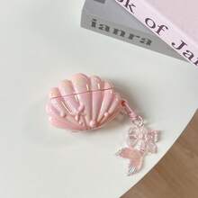 Tương thích với dòng Apple Air, Series và Series, ốp bảo vệ mạ điện màu tím và hồng cho tai nghe, phù hợp với Air 1/2/3/4/Pro/Pro 2, 5i/6i/SE2/SE3/Pro3/Pro4 và Galaxy Buds 3/Buds 3 Pro, được thiết kế dành cho nữ. - Nhiều màu - Xem 6