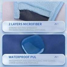 8pcs Girl's Washable Nursing Pads Set, Reusable And Portable, Comes With A Storage Bag, Girl's Must-Have