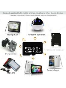 128GB/64GB/32GB/16GB/8GB High Speed TF/SD Memory Card, Compatible With Computer, Digital Camera, Security Monitoring, Audio, Dash Cam, Smartphone, GPS Navigation. (Please Note That The Product Pattern May Vary Due To Production Batch Differences. If This Concerns You, Please Do Not Place An Order.) - Multicolor - View 8