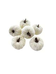 6 Pieces Pumpkin Decorations Faux Velvet Foam Fabric Pumpkin Decorations, Faux Fall Table Decorations For Fall Home Farmhouse Harvest Thanksgiving Decorations, Assorted Faux Small Country Harvest Decorations Pumpkin Velvet Fabric Pumpkin Foam Pumpkins, Rust Orange, For Fall Home Farmhouse Harvest Thanksgiving Decorations, Table Centerpieces, Halloween Decorations