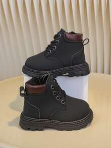 儿童靴子2025秋冬新款童鞋，女童婴儿靴，男童休闲软底短靴