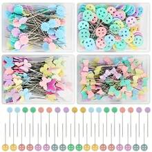 50/100/200 chiếc Ghim định vị, Ghim ngọc trai màu, Ghim trang trí, Ghim may quần áo, Nút, Nơ - Nhiều màu - Xem 13