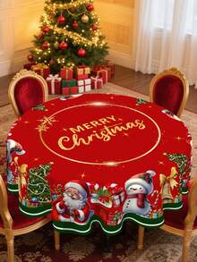 Snowman & Christmas Tree