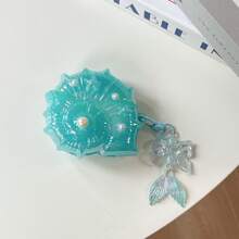 Conch + Pendant TPU Earphone Protective Case Compatible With Apple Pro3, 1/2, 3, 4, Pro, Pro 2, Galaxy Buds3 Pro, FreeBuds 7i And 4/4E, FreeBuds 5, FreeBuds 5i/6i, FreeBuds SE2/SE3, FreeClip, FreeBuds Pro2/Pro2+, FreeBuds Pro 3/Pro 4 Bluetooth Earphones - Multicolor - View 10