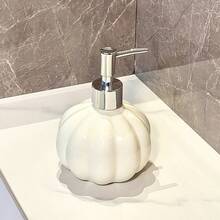 Nowoczesna, minimalistyczna, ceramiczna butelka z dozownikiem, czarno-biała, wielokrotnego napełniania, kreatywna butelka na mydło w płynie, stylowa butelka do dekoracji łazienki, butelka do zlewu domowego, butelka do dozownika płynu do publicznej toalety, butelka do przechowywania w łazience w hotelu, artykuły do łazienek komercyjnych, butelka do zlewu w holu hotelowym