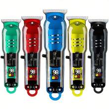 Efficient Electric Hair Clipper - Adjustable Length, Suitable For Men's Grooming - Màu xanh lam - Xem 1