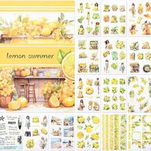 20 Sheets Scrapbook Stickers Book, 100+ Journaling Stickers For Scrapbooking Supplies, PET Aesthetic Vintage Stickers For Scrapbooking