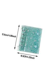 M5卡片相册 透明全息明星卡片相册 适合爱豆照片卡收藏 3寸卡片DIY相册 开学必备文具 (产品相册，略显粗糙，谨慎购买) - 彩色 - 查看 5