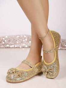 2025秋冬开学季软皮休闲平底鞋，儿童秋季简约时尚一脚蹬平底鞋