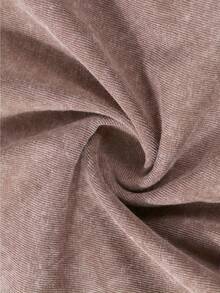 Star Pattern And "" Letter Print Men'S Summer Loose Fit Short Sleeved Washed Vintage 230g Pure Cotton Comfortable Breathable Casual Street Round Neck T-Shirt - Màu cà phê - Xem 3