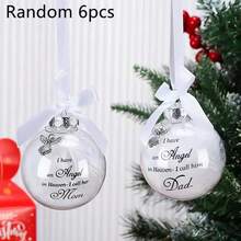 1pc/3pcs/6pcs Christmas Hanging Decoration Ball Pendants Angels, For Christmas Party Memorial Ornament XMas Tree Hanging Decorative Supplies - Multicolor - View 13