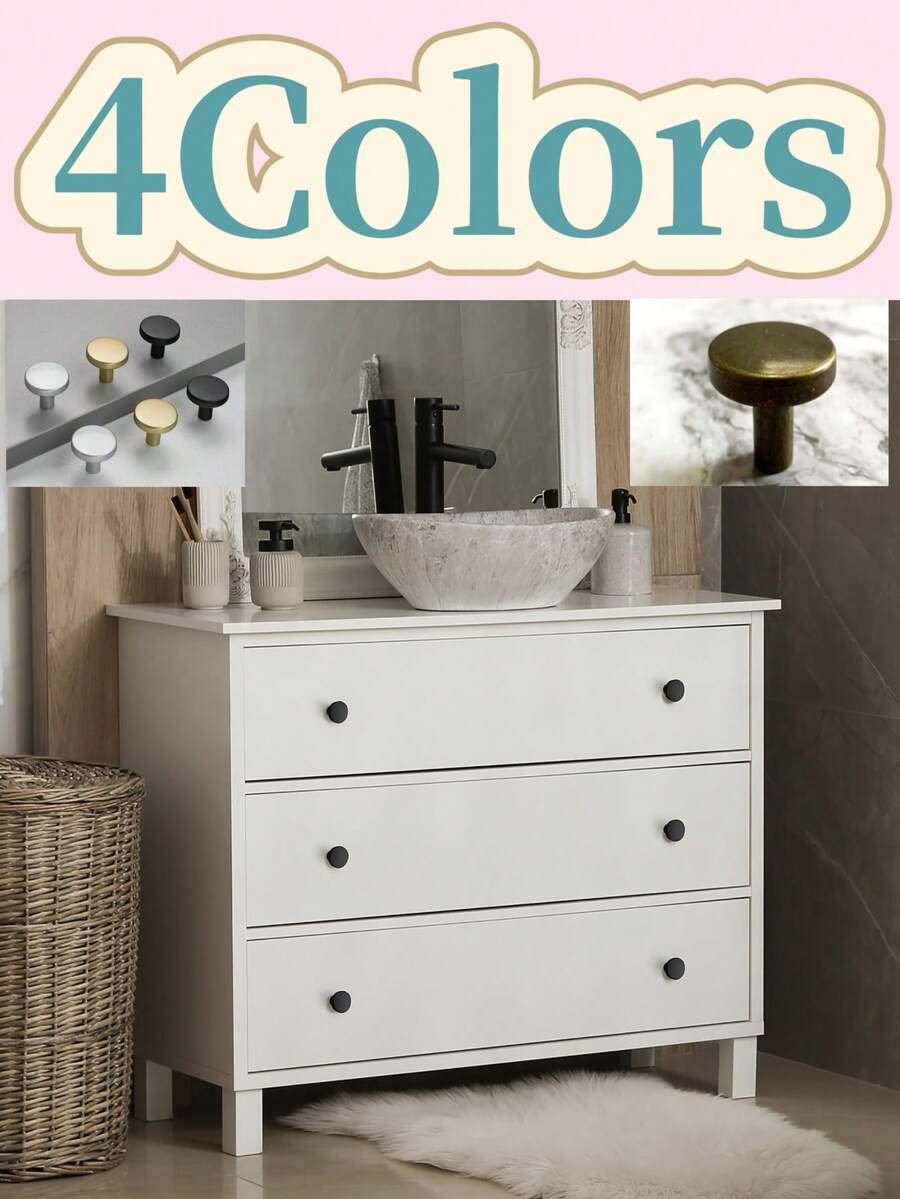 4 st gyllene handtag rostfritt stål köksskåpsdörrknopp möbellåda handtag hårdvara handtag T-handtag