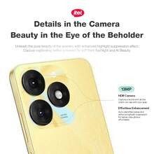 itel A70 256GB+4GB，6.6英寸高清+超窄底框+侧指纹+旗舰复合板外观，5000mAh长续航+Type-C 10W快充 - 金色 - 查看 5