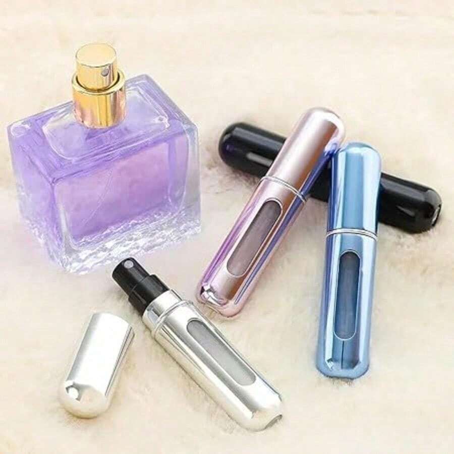 Refillable Travel Atomizer Set,  Multiple Colors Available - bright blue - View 1