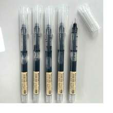 Gel Pen, Extra Fine 0.5mm Financial Gel Pen Black Blue Red Ink Pen Refill Stick Straight Ink Pen Straight Liquid Pen, Pen Case Set Suitable For School Office Exam Supplies Stationery, Back To School Season, School Supplies. - one-size - View 20