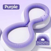 1pc 1kg/1.5kg Optional Spring Exercise Hoop, Soft Exercise Hoop For Core Workout, Won''t Hurt Waist, Women Indoor Fitness Equipment