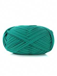 Premium Polyester Crochet & Knitting Yarn - 1pc, 100G Each, 30m Length - Ideal For DIY Projects, T-Shirts, Slippers & Baskets,Fabric Strip Handmade Weaving Diy Bag, Toy, Shoe, Carpet, Organizing Basket Thread