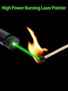 1 件 303 激光笔，LED 可充电激光手电筒，远距离激光笔，家居装饰，夜间活动和户外活动，露营的实用工具，可用作教学工具和节日礼物