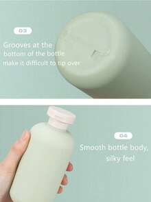 旅行装洗护用品套装，可重复灌装化妆品容器，空洗发水沐浴露管，旅行装洗发水、沐浴露、乳液小瓶，挤压式容器，空可重复灌装旅行装容器，旅行配件，适用于洗发水、护发素、乳液、香皂、沐浴露等，旅行必备，便携式收纳配件