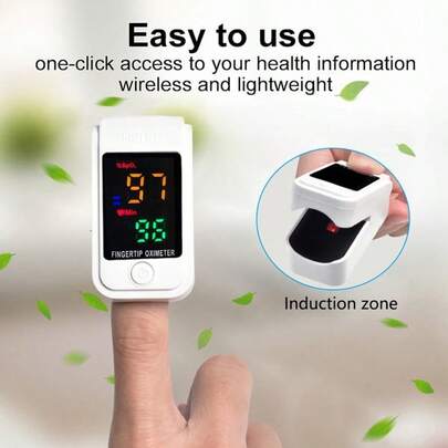 Finger-Type Intelligent Oximeter For Home And Medical Use, Which Can Monitor Pulse Oxygen And Detect Blood Oxygen Saturation
