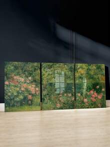 1 件/3 件宁静的静修墙饰，柔和色调帆布墙饰，雏菊春季艺术印刷品，浪漫花园海报印刷品，现代艺术品墙饰家居装饰，极简主义绘画海报，适用于客厅、卧室、家庭办公室、浴室、厨房，可选装框 - 多色 - 查看 4