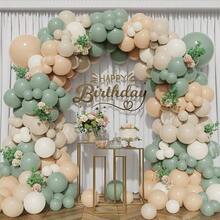 4 套气球拱门套件，适用于迎婴派对、婚礼、圣诞节、生日派对装饰 - 彩色 - 查看 4