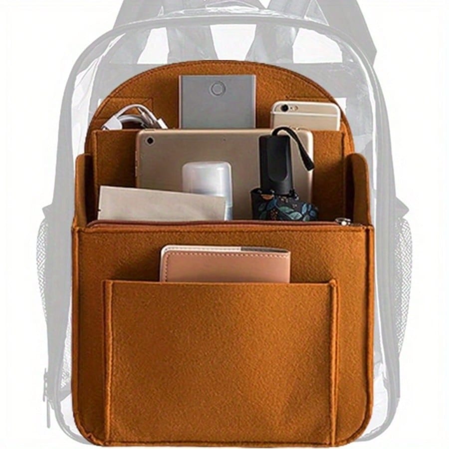 Large Capacity Travel Organizer Bag - Lightweight Backpack Packing Cubes | Multi-Compartment Storage Solution, Ideal Inner Lining For Organizing Handbags And Daily Backpacks For Men And Women
