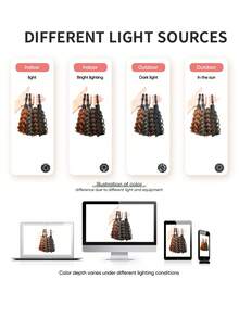 1件装黑色、金色、棕色、深棕色手工编织假发辫子发带，适合女性和女孩，合成辫子接发，弹性发带配有可调节腰带，编织发带，适合日常佩戴、派对和特殊场合。